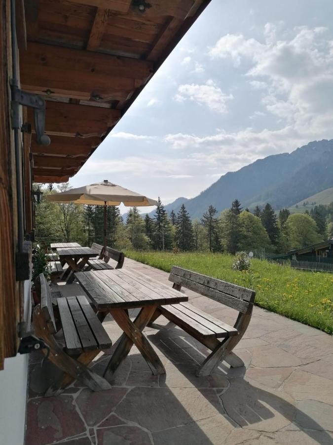 Haus Obweg - Postalm Lejlighedshotel Hallein Eksteriør billede